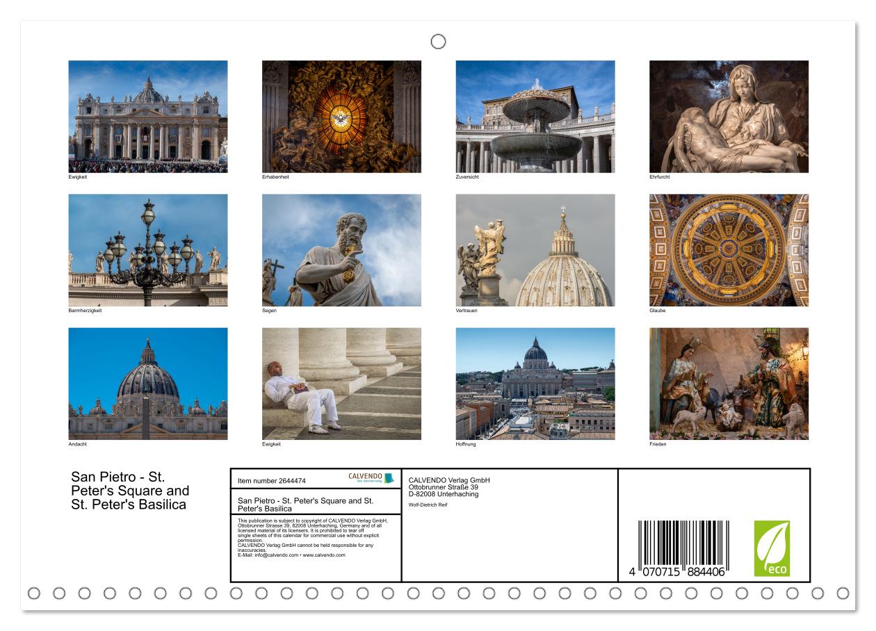 San Pietro - Petersplatz und Petersdom