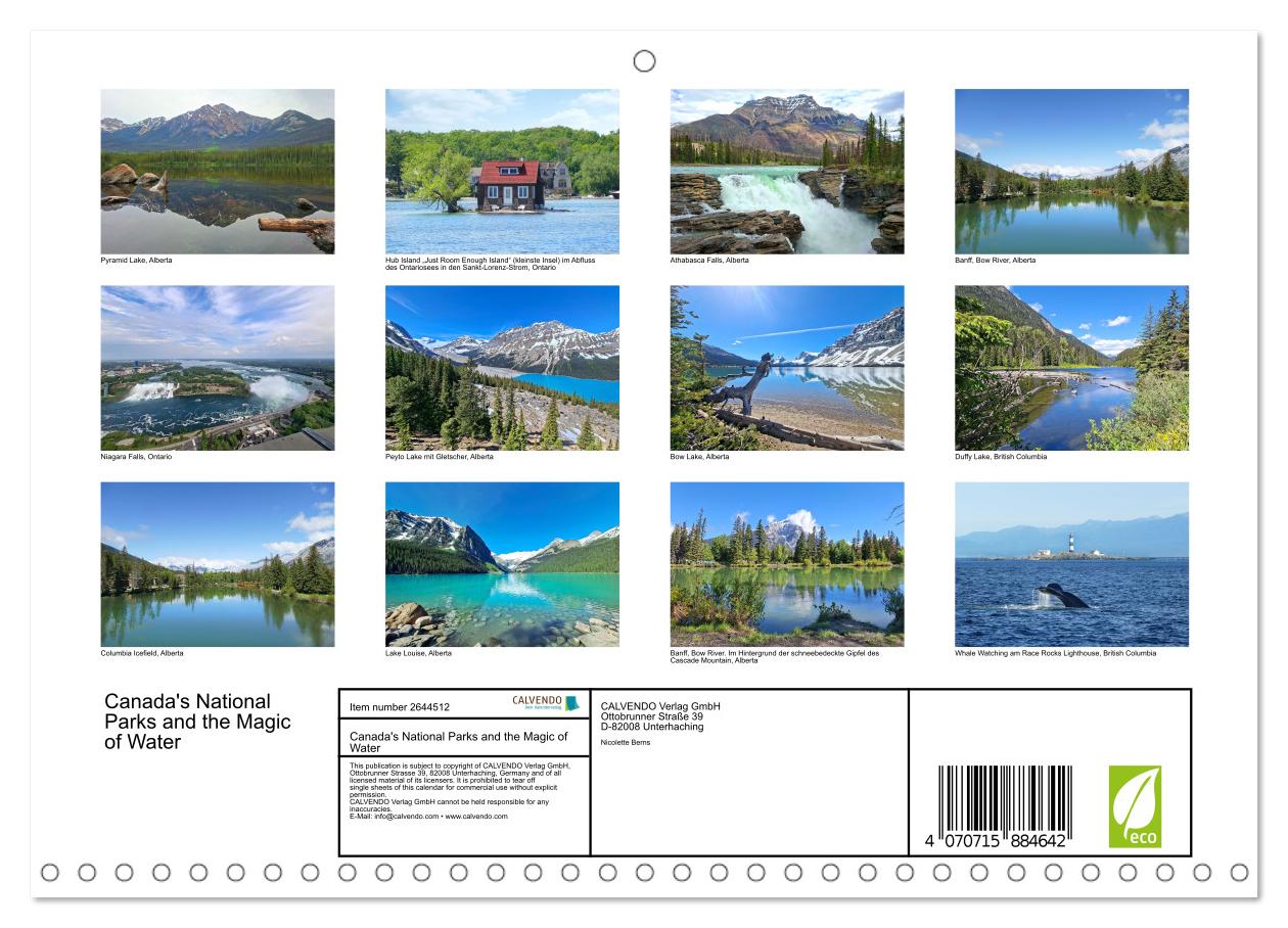 Kanada Nationalparks und die Magie des Wassers