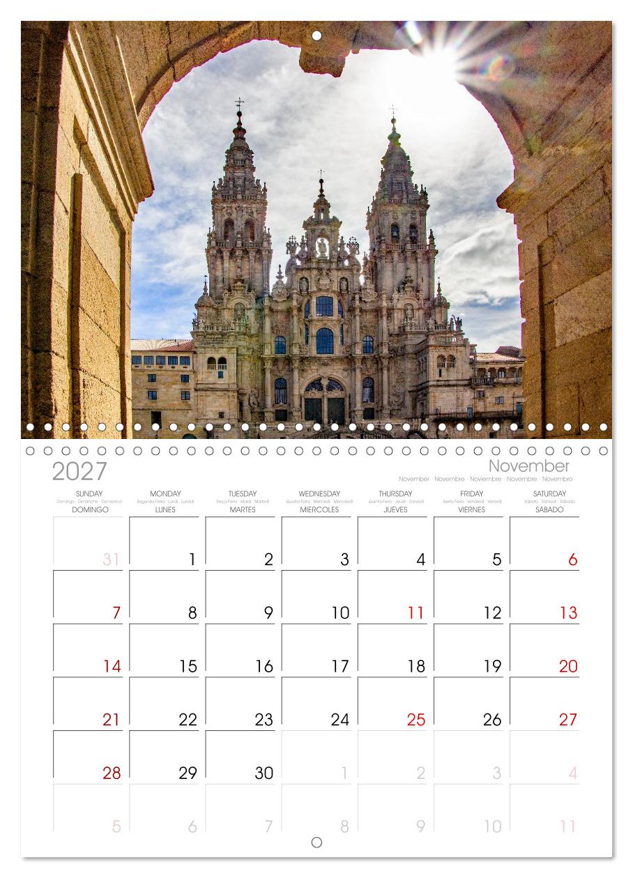 Ein Herz für Santiago de Compostela