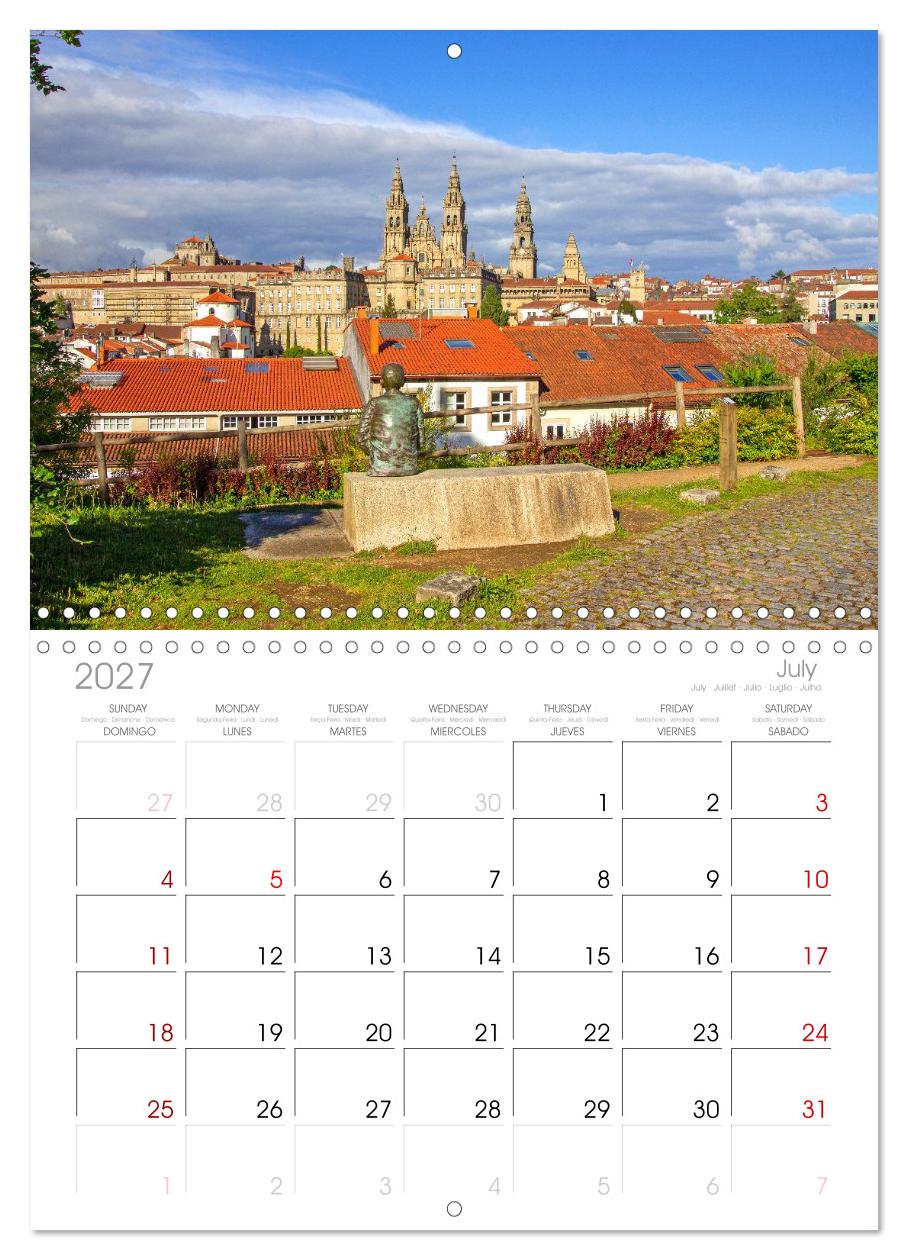 Ein Herz für Santiago de Compostela