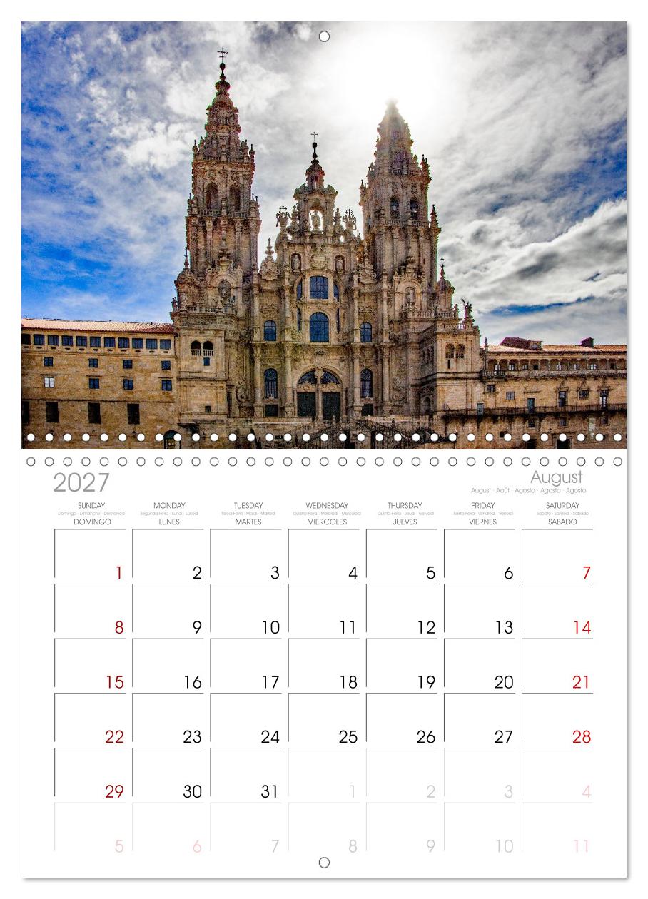 Ein Herz für Santiago de Compostela