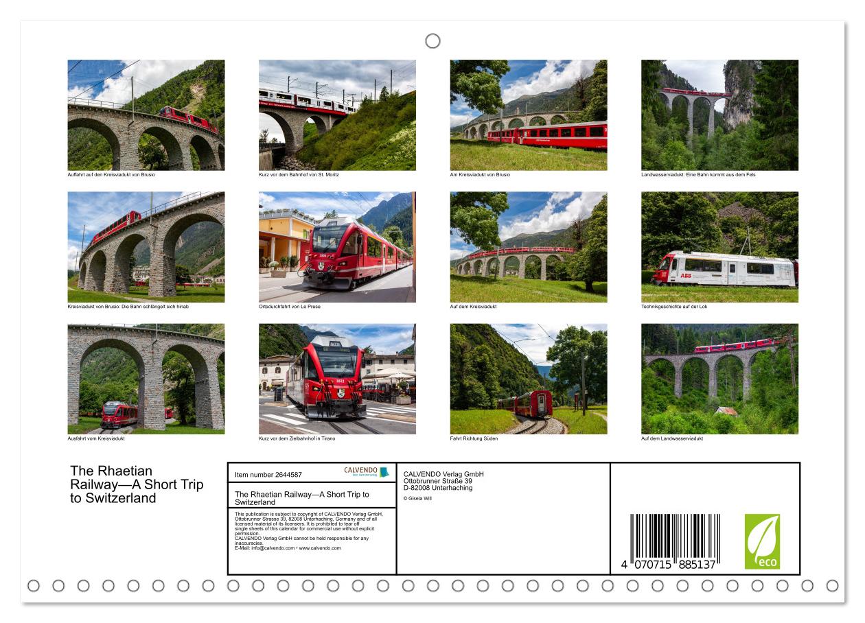 Die Rhätische Bahn - Ein Kurztrip in die Schweiz