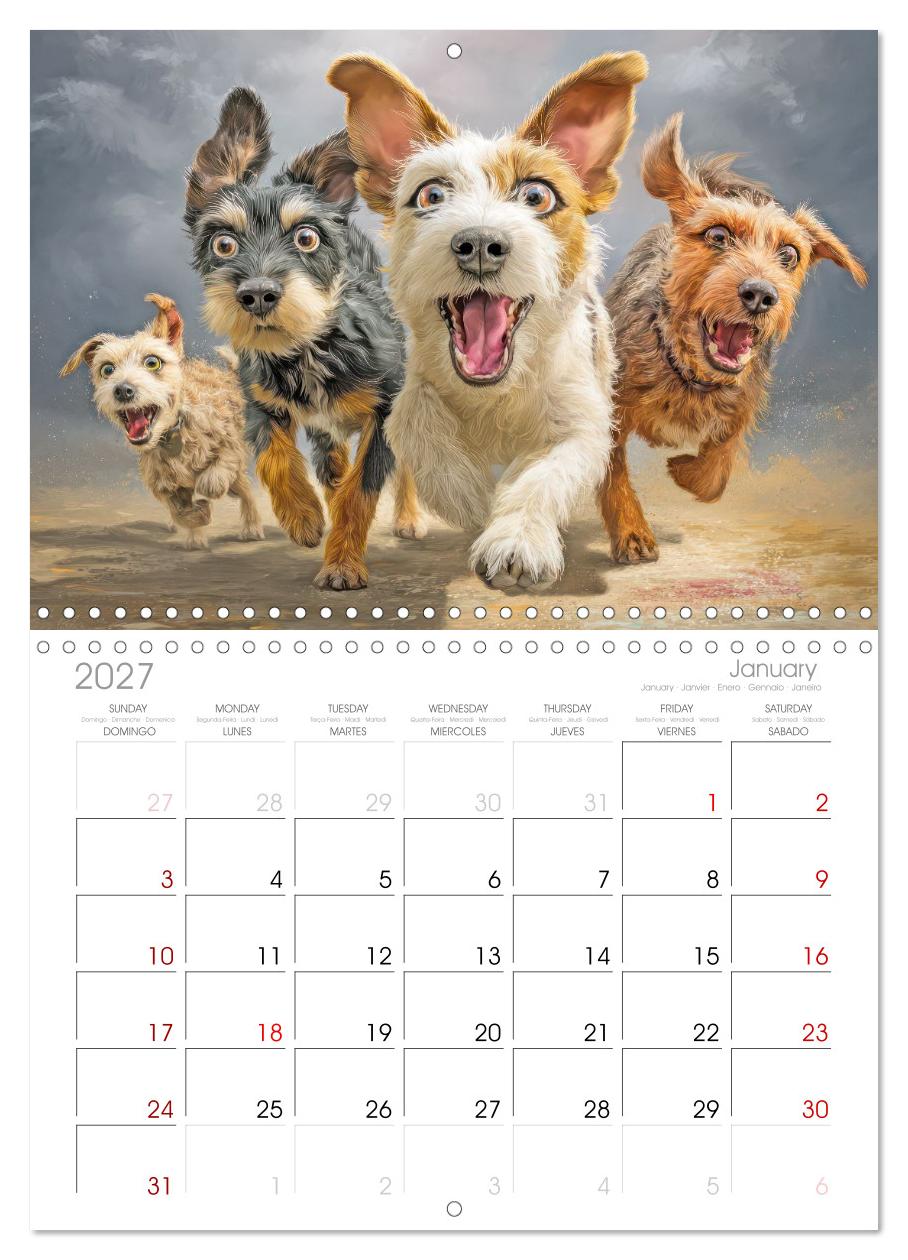 Hunde mit Charme - Illustrationen