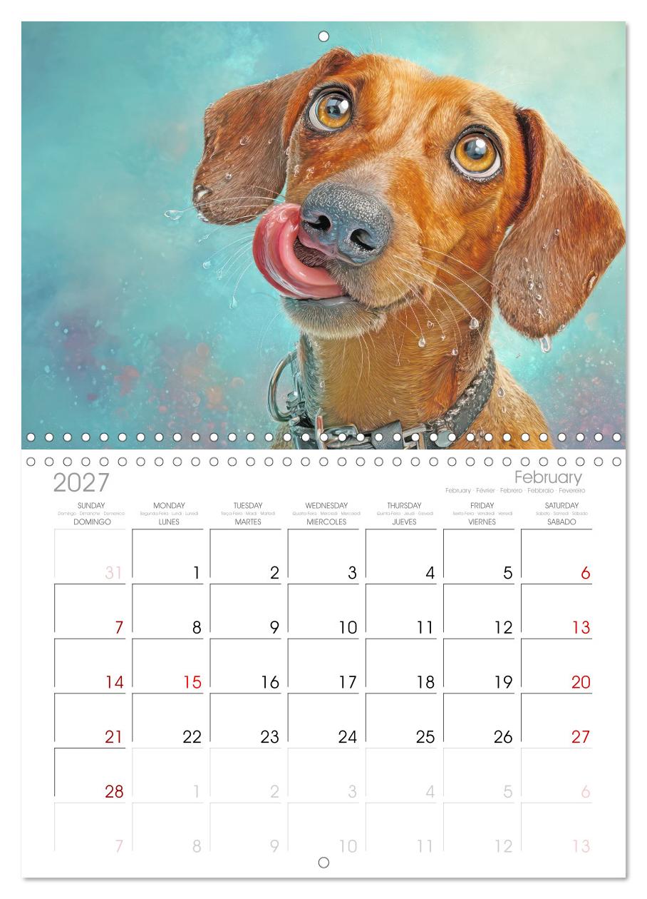 Hunde mit Charme - Illustrationen