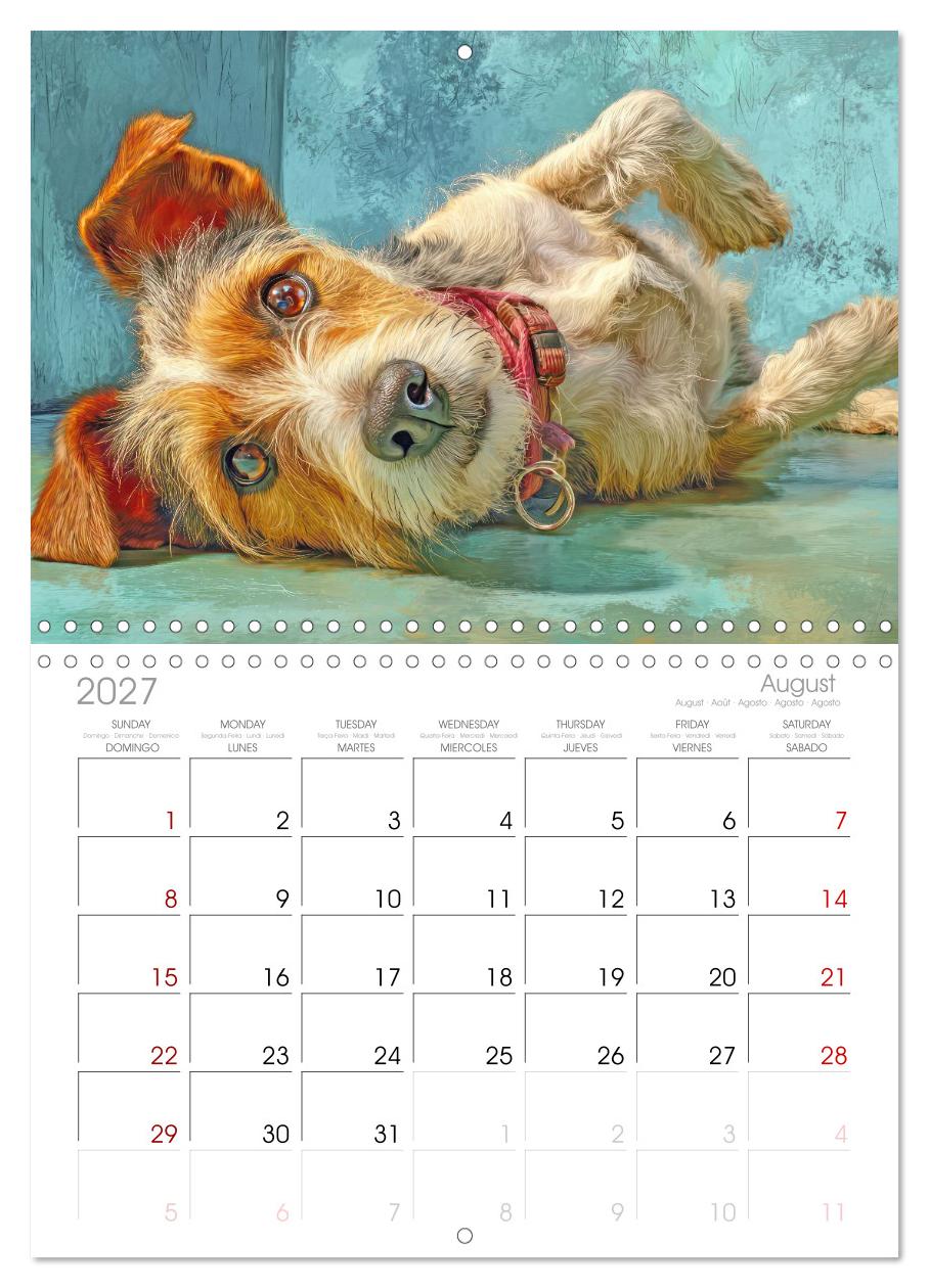 Hunde mit Charme - Illustrationen