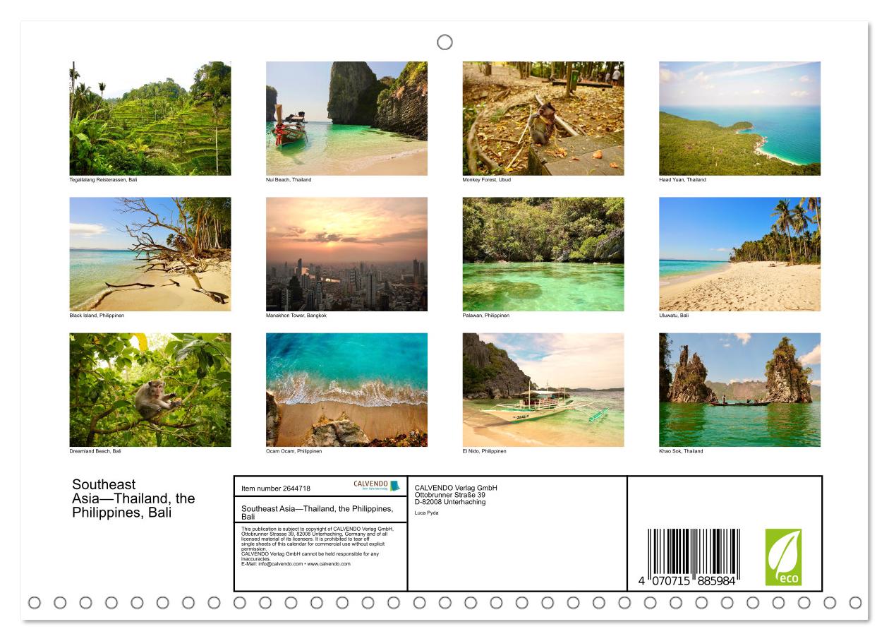 Südostasien - Thailand, Philippinen, Bali