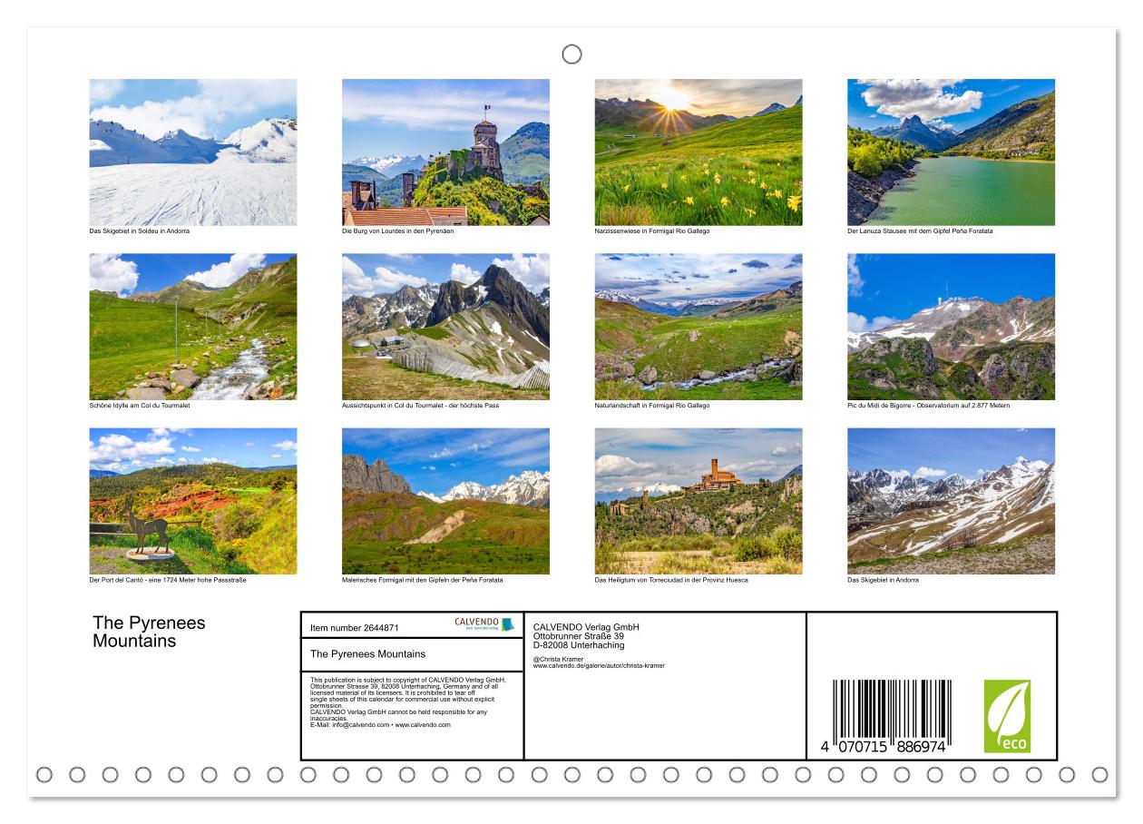Berge der Pyrenäen