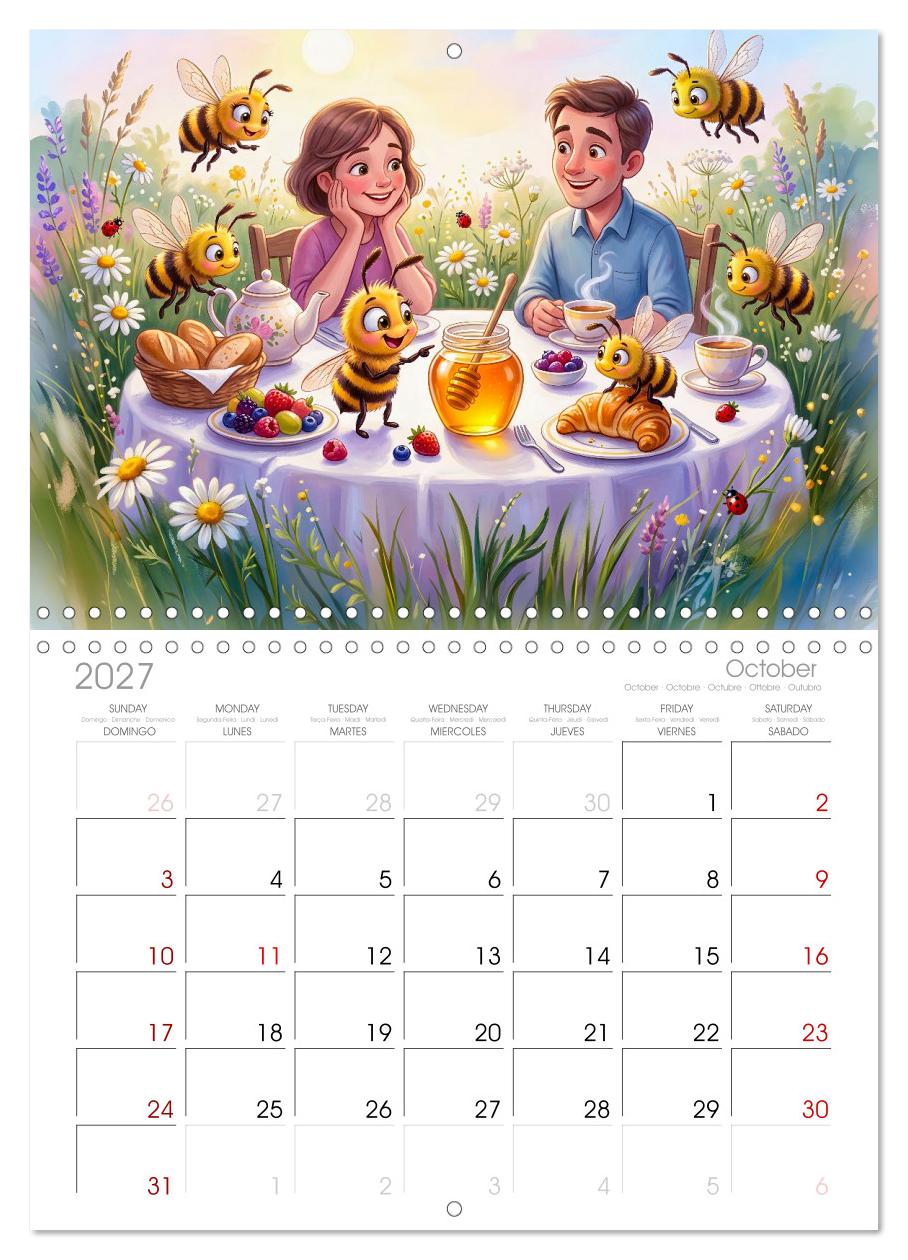 Das Bienenjahr - Von Blüten, Bienenstock und Honig