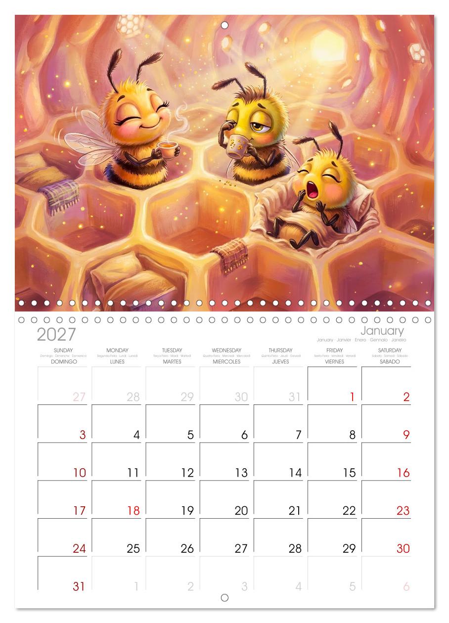 Das Bienenjahr - Von Blüten, Bienenstock und Honig