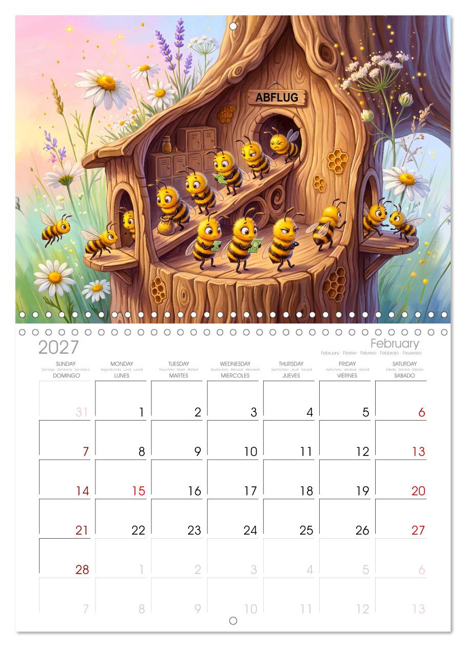 Das Bienenjahr - Von Blüten, Bienenstock und Honig