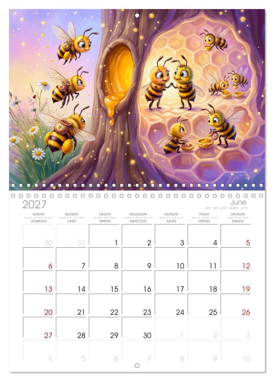 Das Bienenjahr - Von Blüten, Bienenstock und Honig
