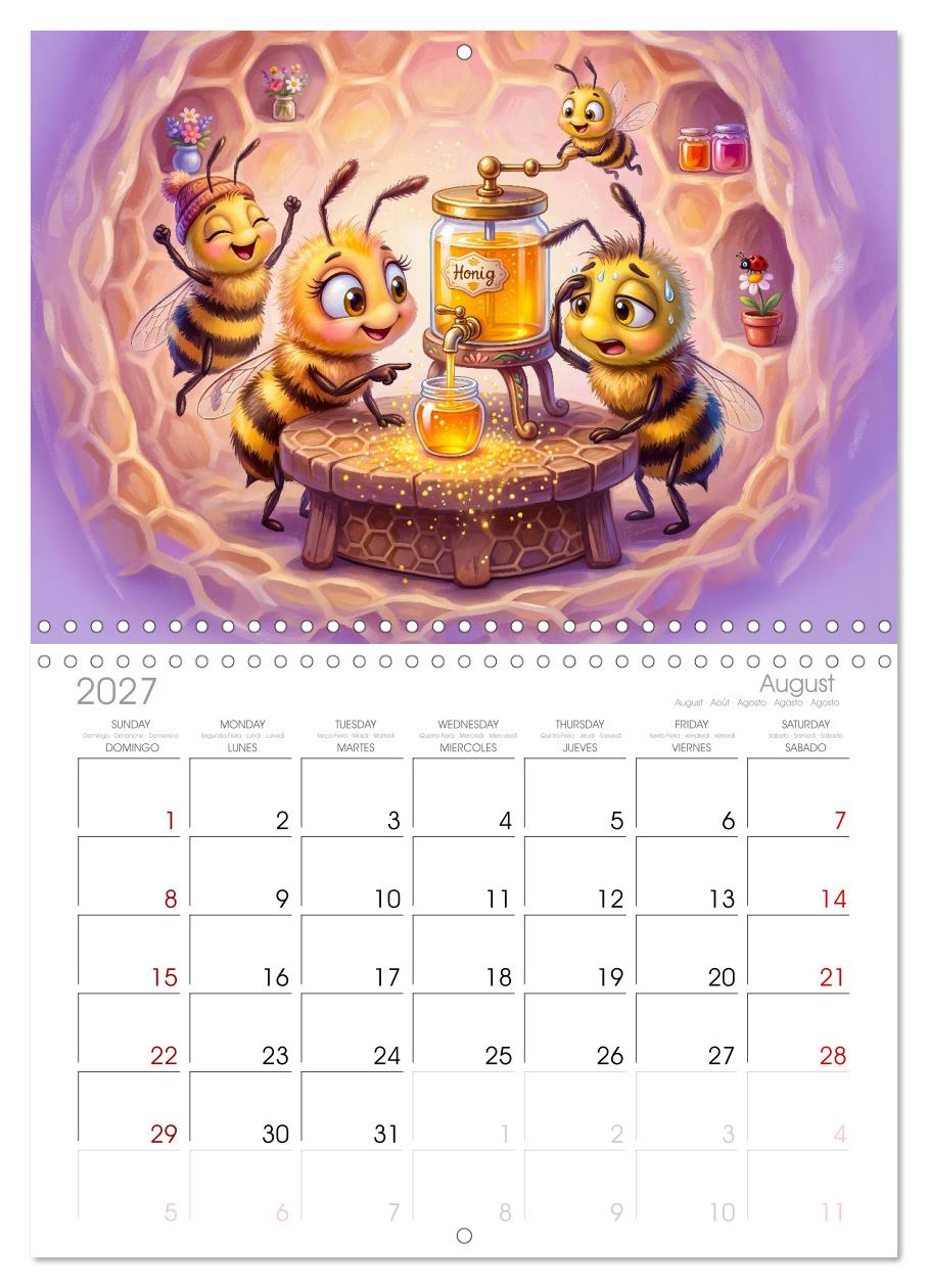 Das Bienenjahr - Von Blüten, Bienenstock und Honig