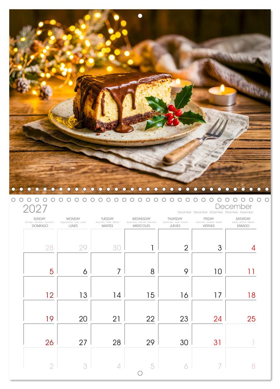 Käsekuchen Kalender - Köstliche Dessertmomente