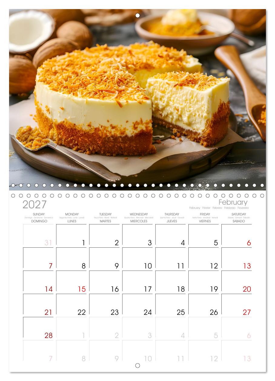 Käsekuchen Kalender - Köstliche Dessertmomente