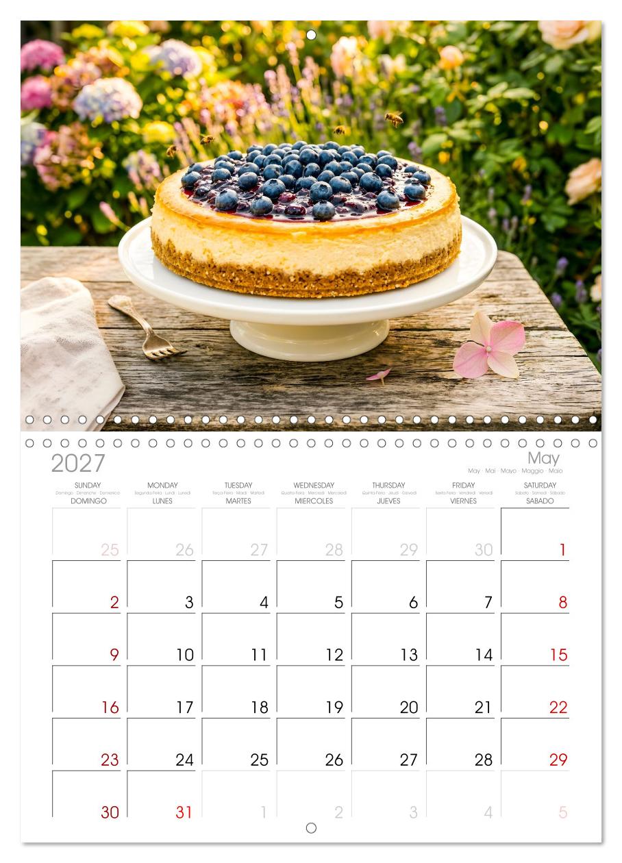 Käsekuchen Kalender - Köstliche Dessertmomente