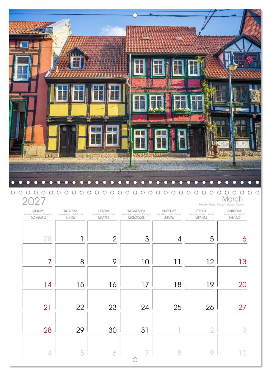 Halberstadt Altstadtarchitektur unweit des Harzes