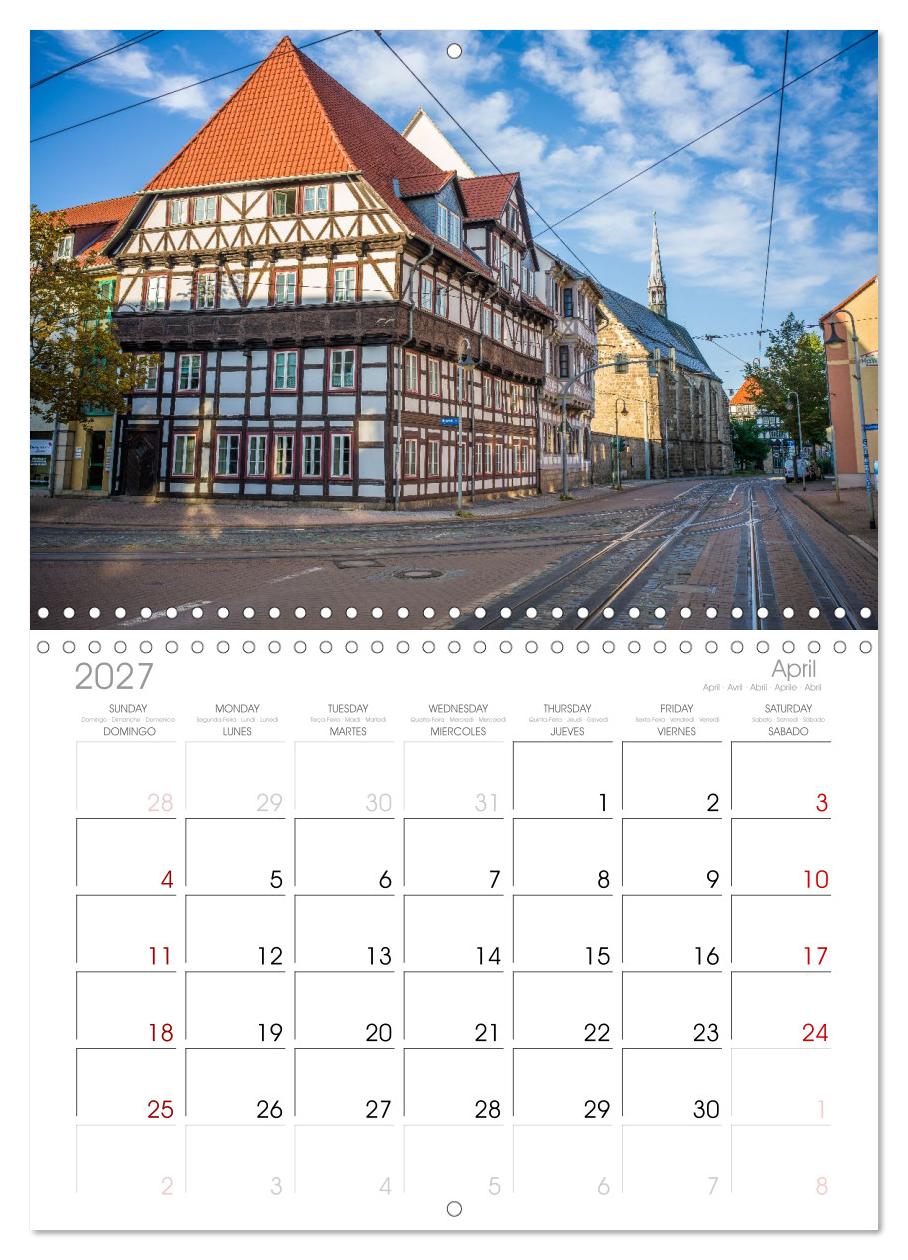 Halberstadt Altstadtarchitektur unweit des Harzes