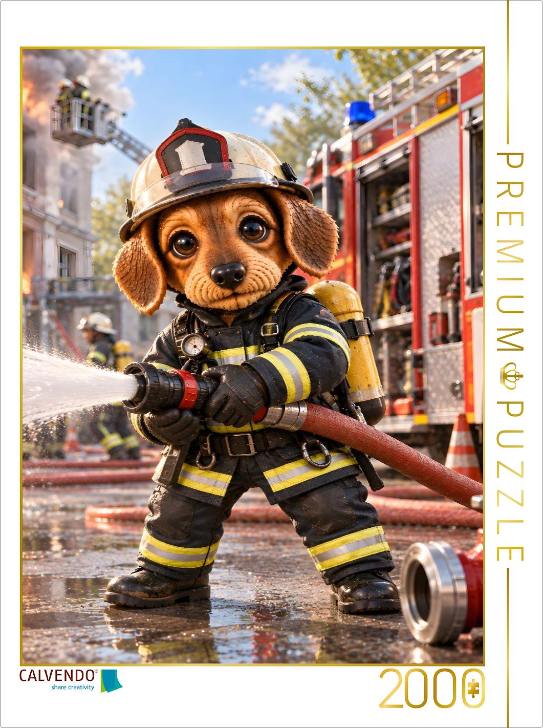 Lui als Feuerwehrmann