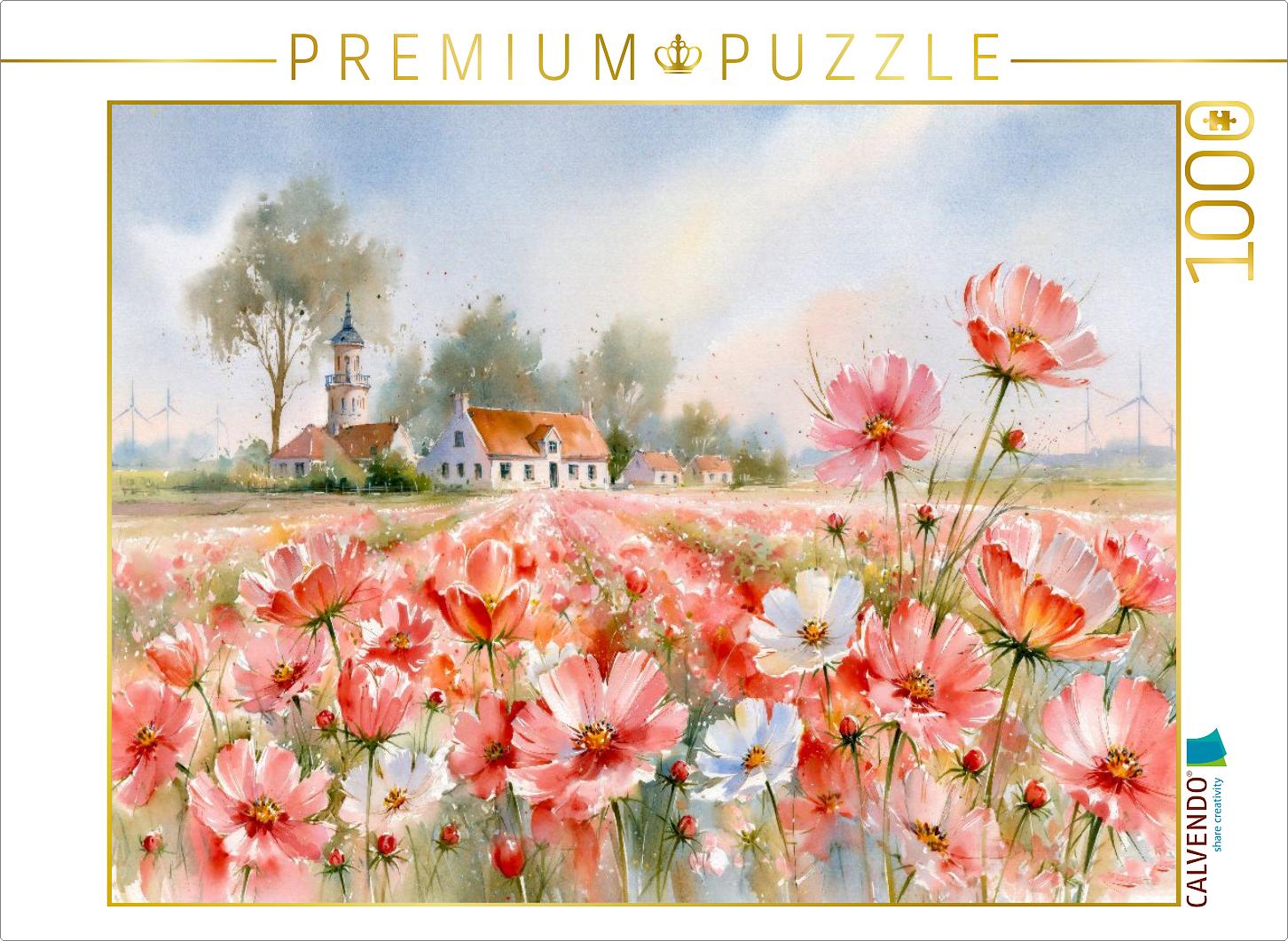 Ein Meer aus leuchtenden Blüten