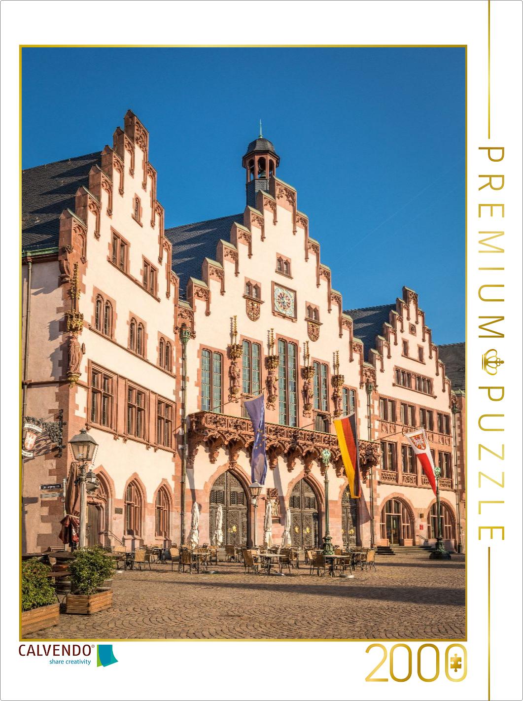 Rathaus Römer am Römerberg in Franfurt, Hessen