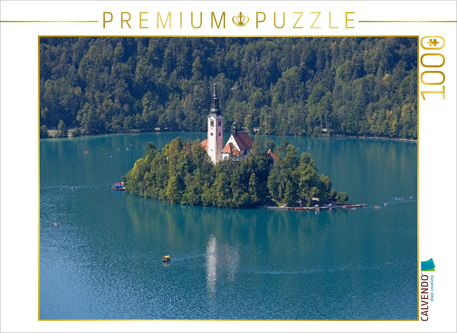 Bleder See, Insel, Kirche, Bled