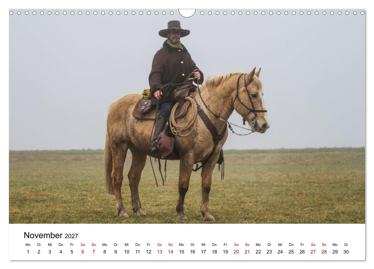 Getragen von Pferden, geformt vom Land - COWBOYS und Cowgirls