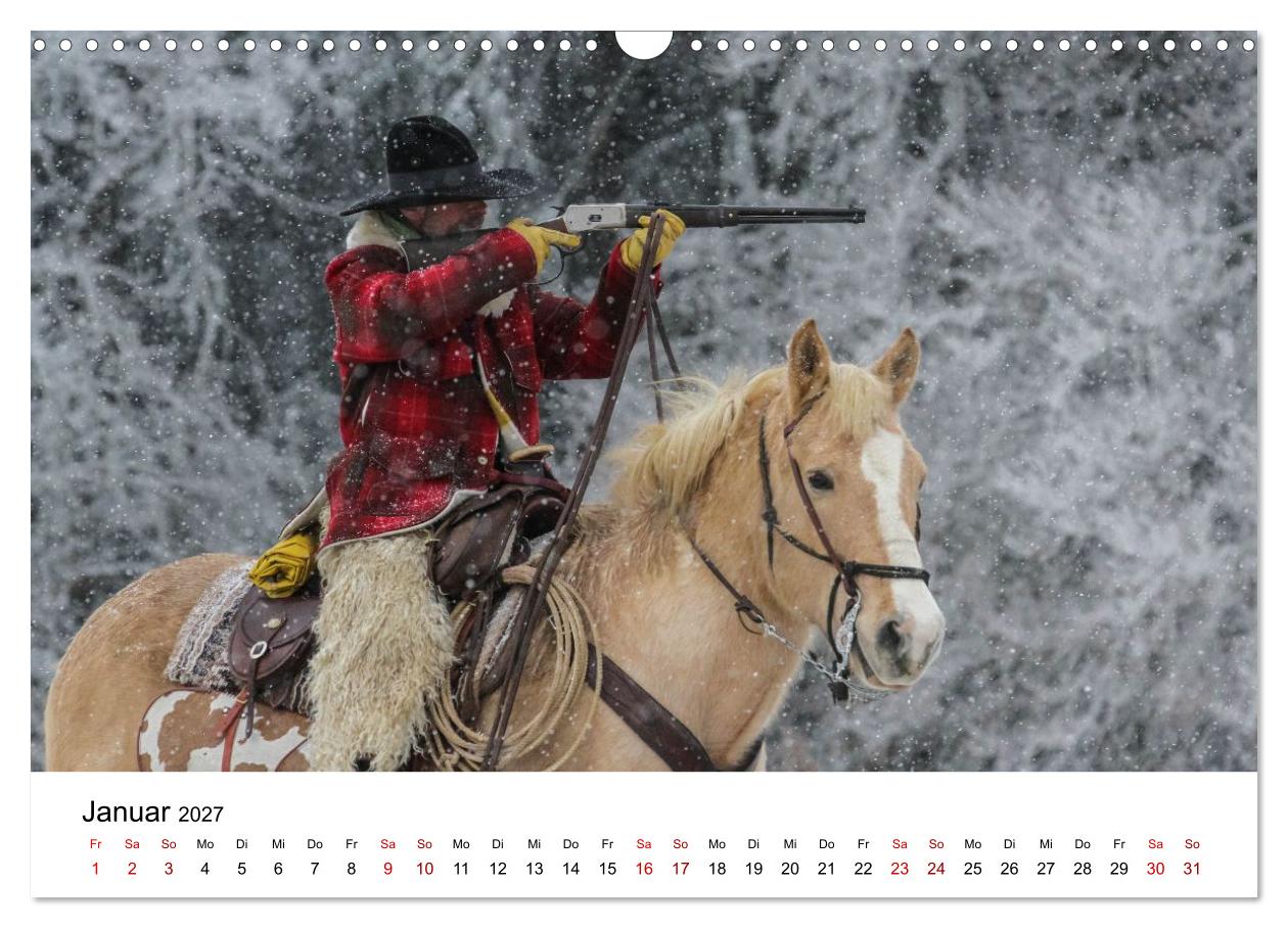 Getragen von Pferden, geformt vom Land - COWBOYS und Cowgirls