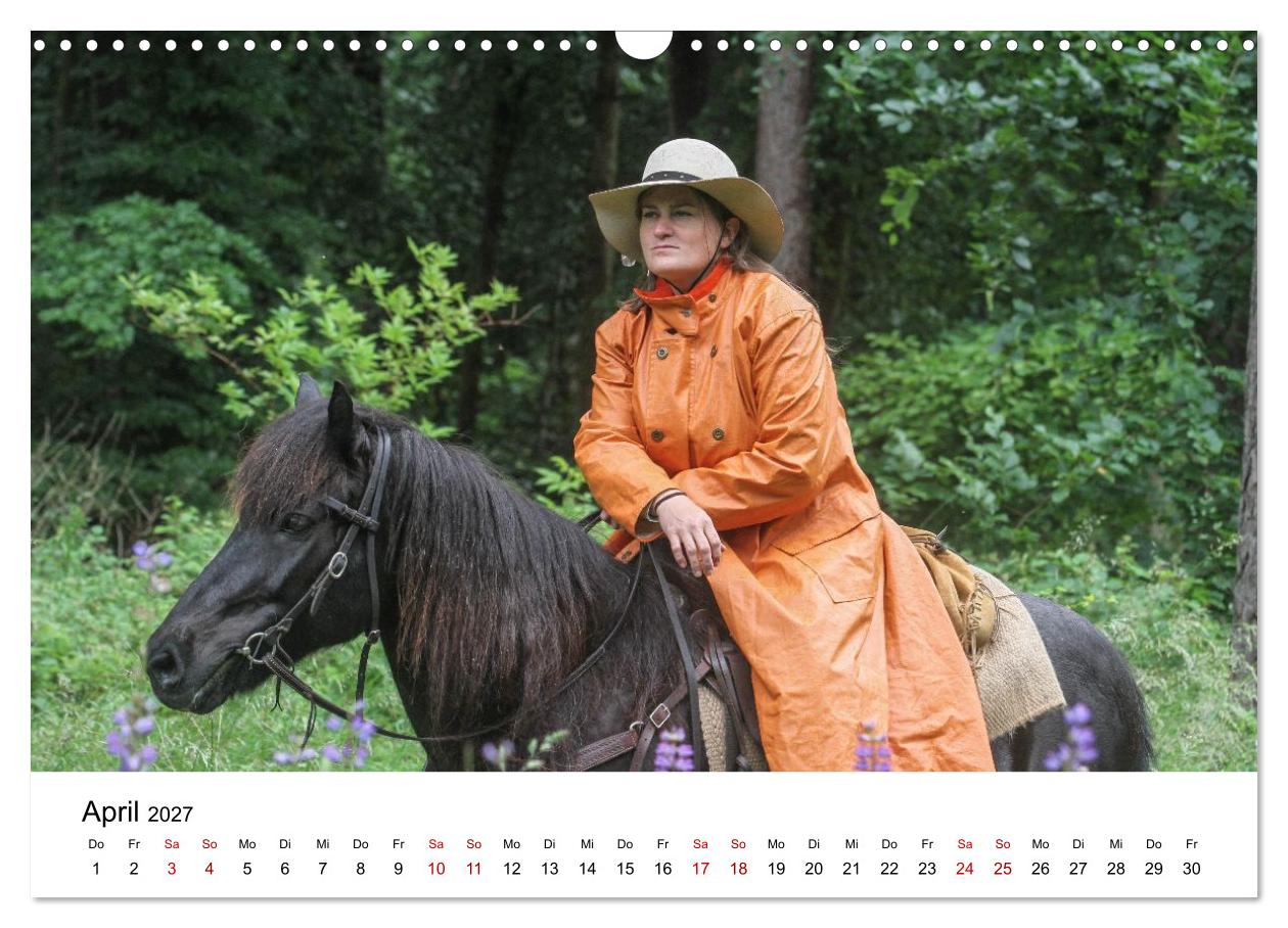 Getragen von Pferden, geformt vom Land - COWBOYS und Cowgirls
