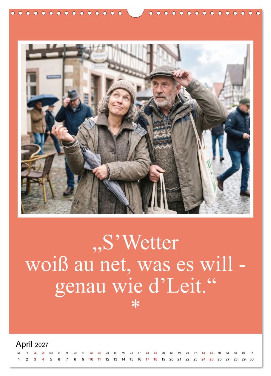Schwäbische Mundart - A Brezl ohne Salz isch wie a Dag ohne Bruddla