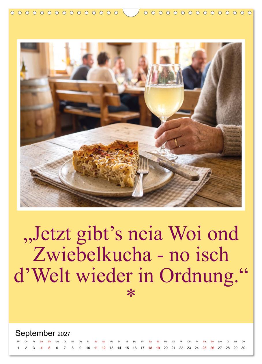Schwäbische Mundart - A Brezl ohne Salz isch wie a Dag ohne Bruddla