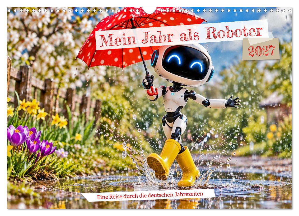 Mein Jahr als Roboter. Eine Reise durch die deutschen Jahreszeiten.