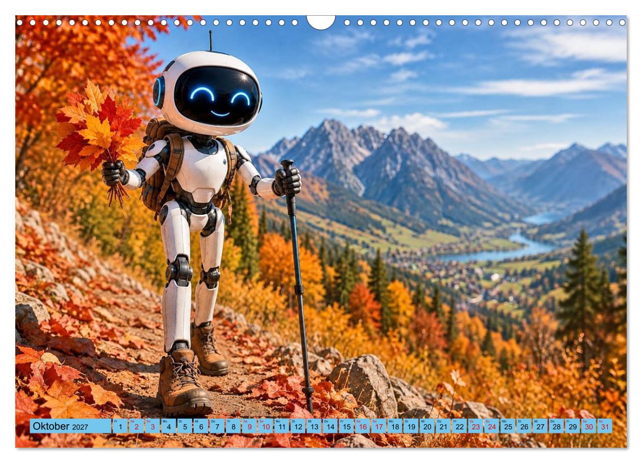 Mein Jahr als Roboter. Eine Reise durch die deutschen Jahreszeiten.