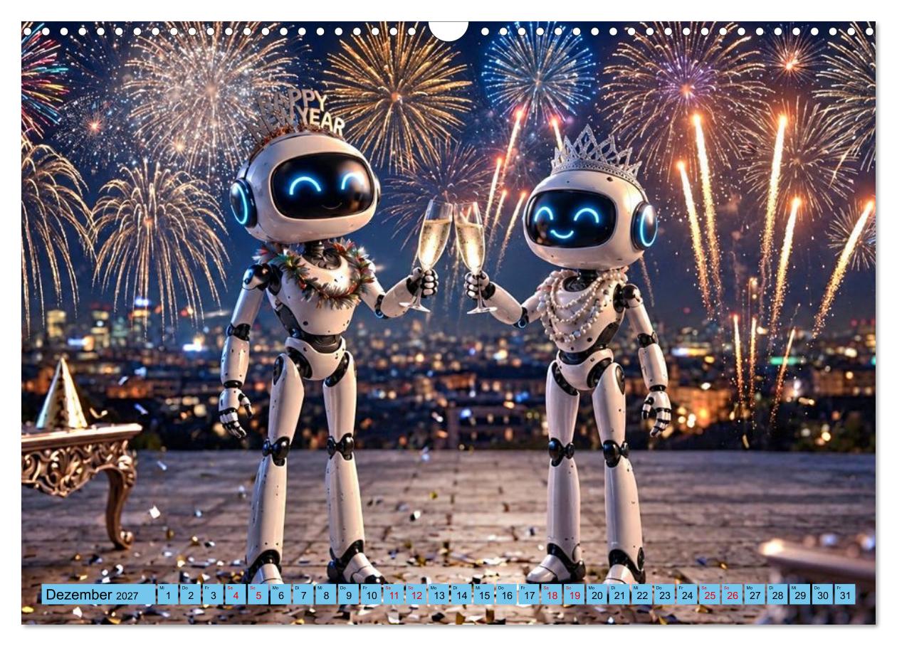 Mein Jahr als Roboter. Eine Reise durch die deutschen Jahreszeiten.