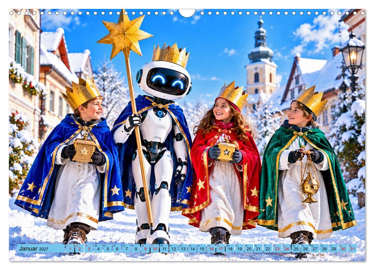 Mein Jahr als Roboter. Eine Reise durch die deutschen Jahreszeiten.