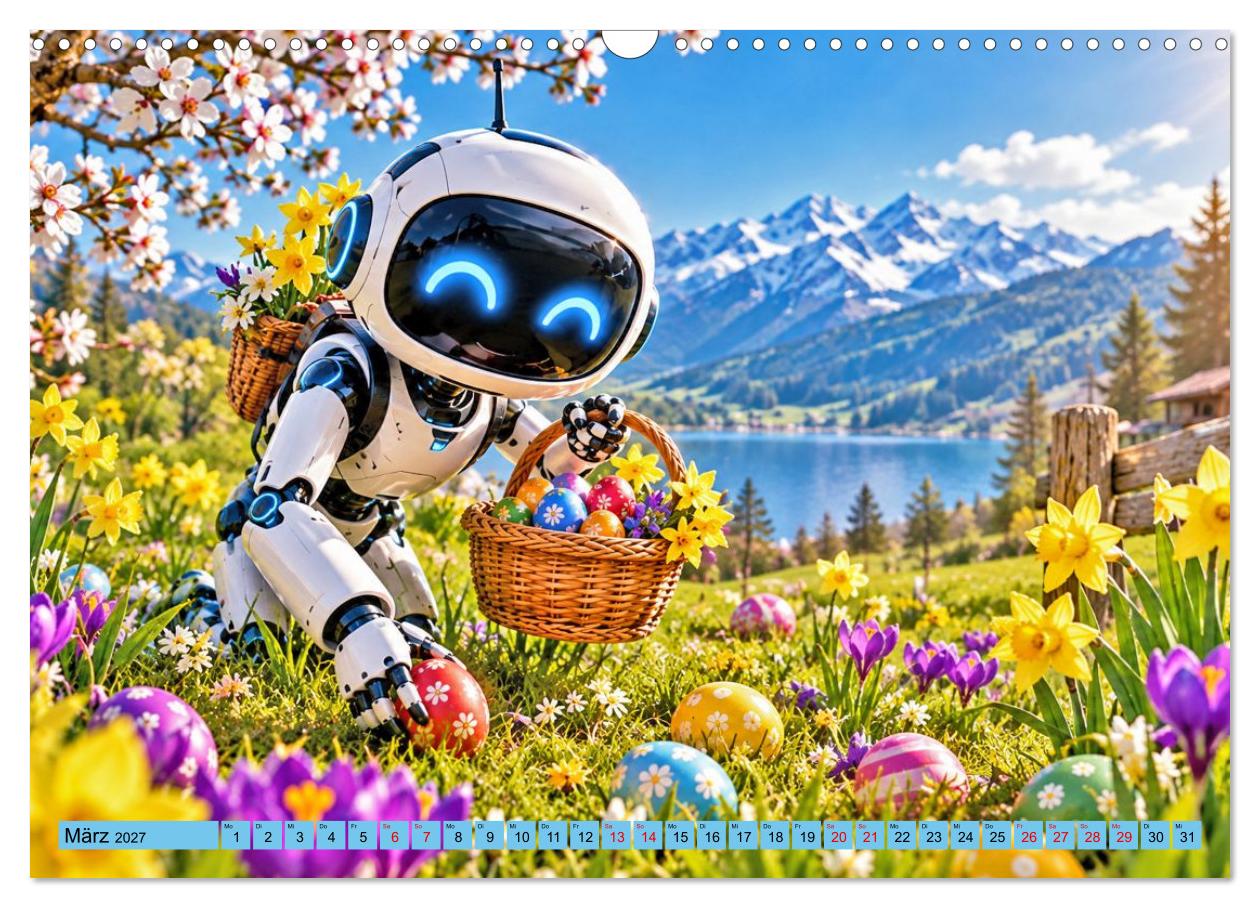 Mein Jahr als Roboter. Eine Reise durch die deutschen Jahreszeiten.