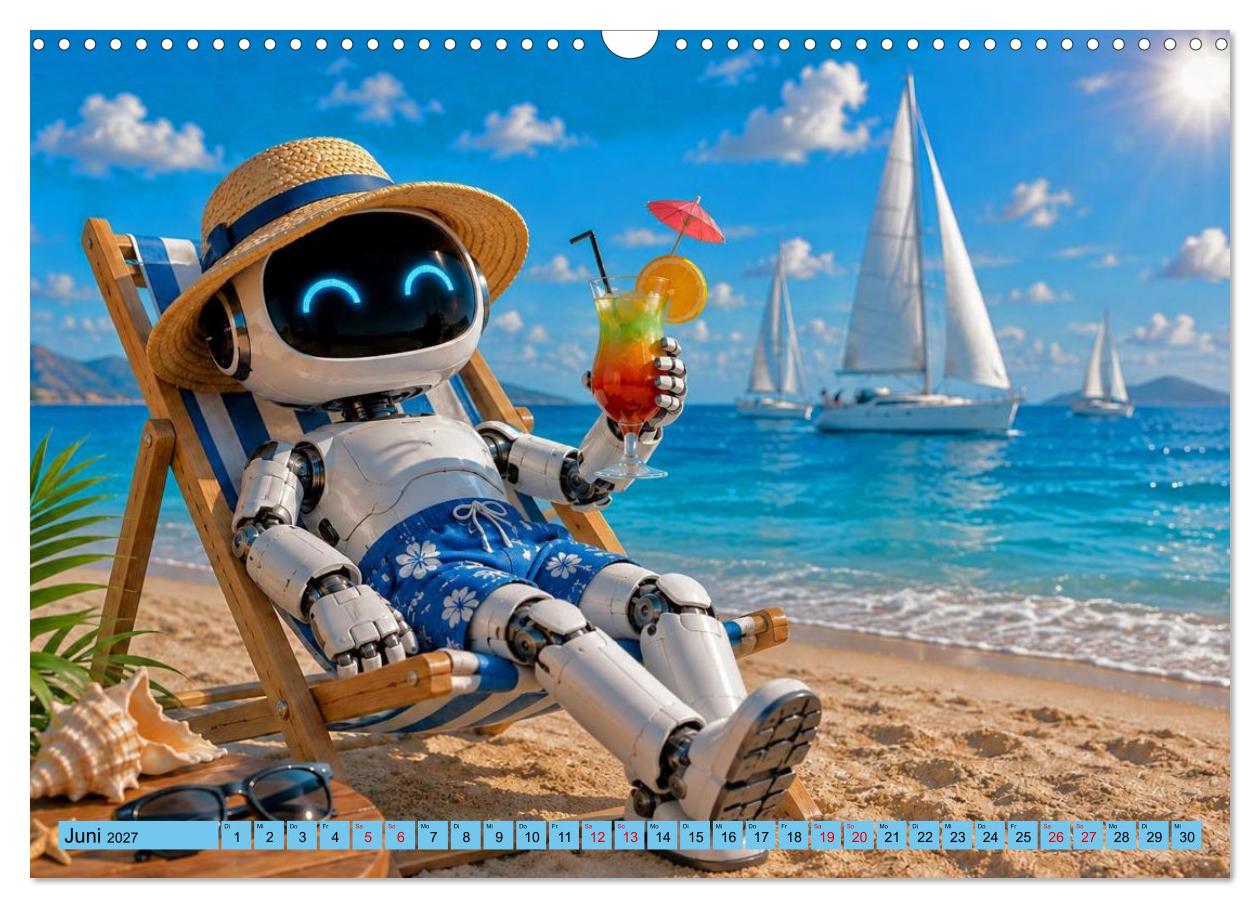 Mein Jahr als Roboter. Eine Reise durch die deutschen Jahreszeiten.