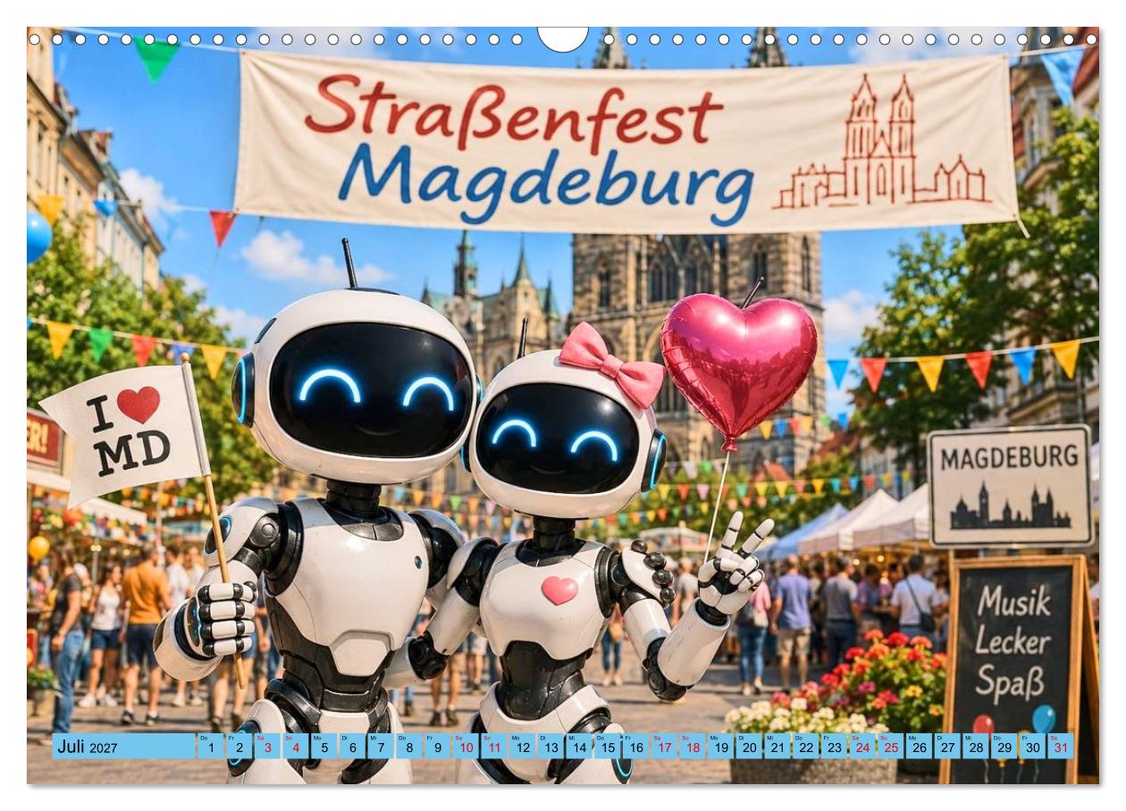Mein Jahr als Roboter. Eine Reise durch die deutschen Jahreszeiten.