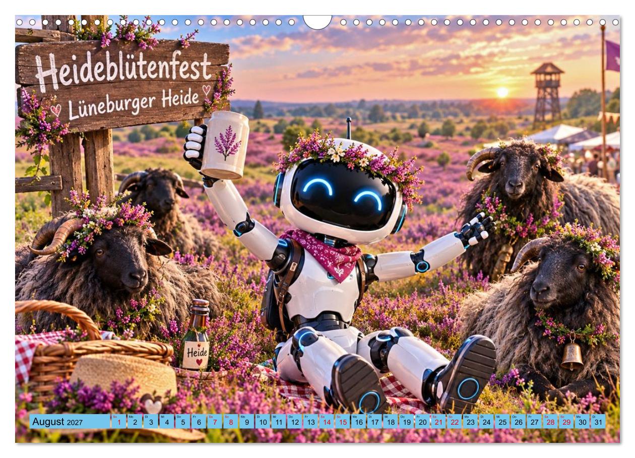 Mein Jahr als Roboter. Eine Reise durch die deutschen Jahreszeiten.