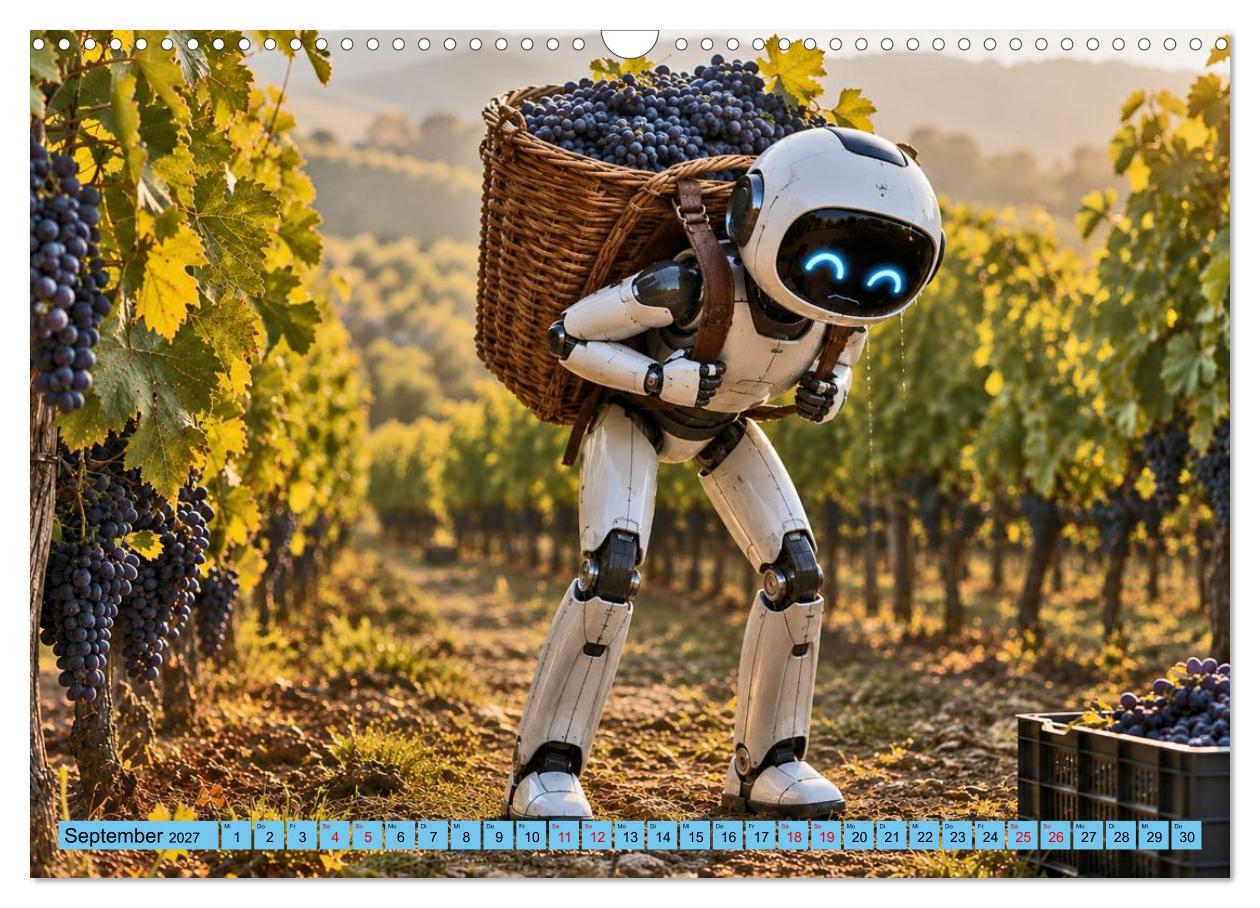 Mein Jahr als Roboter. Eine Reise durch die deutschen Jahreszeiten.