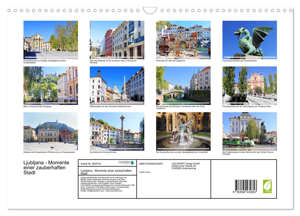 Ljubljana - Momente einer zauberhaften Stadt