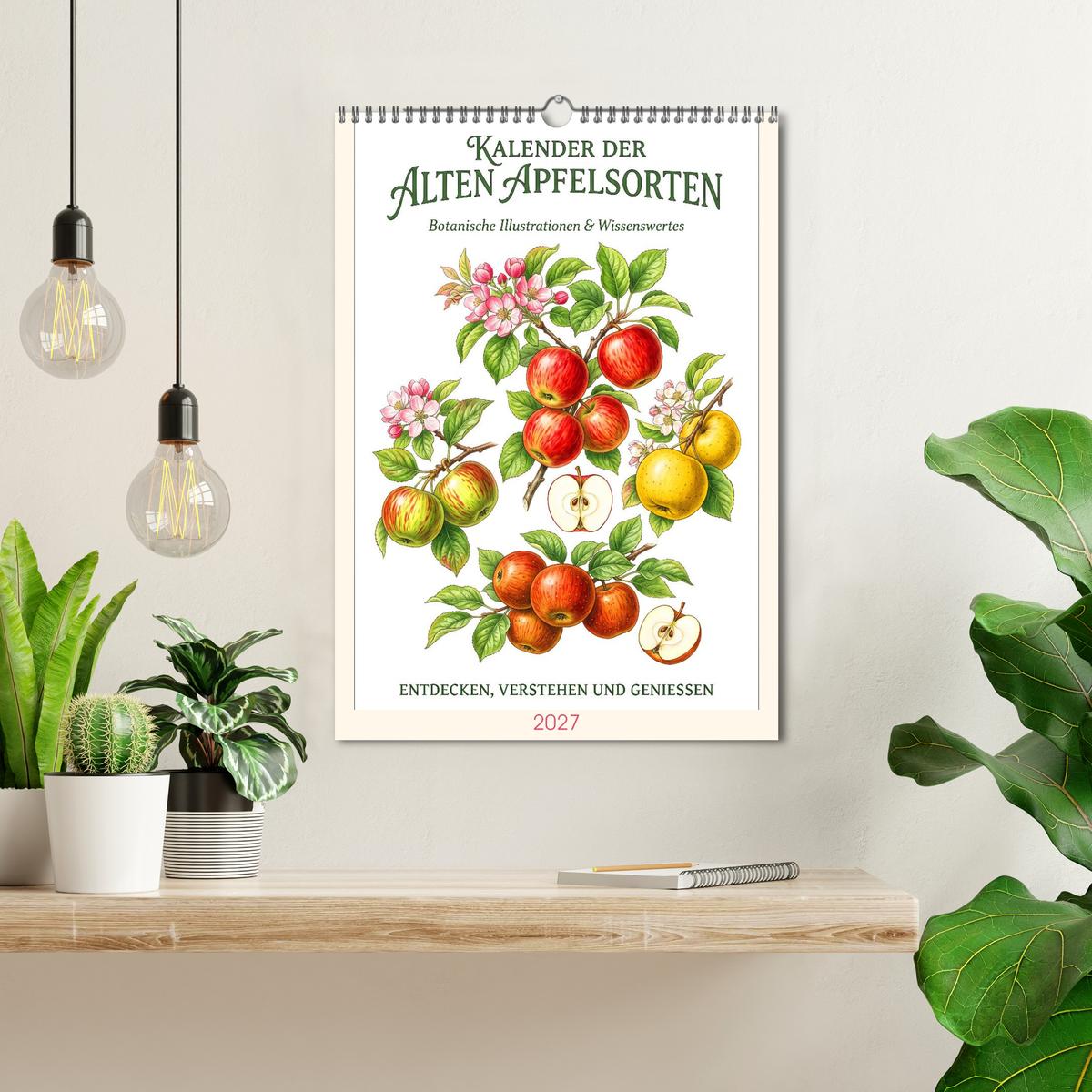 Kalender der alten Apfelsorten