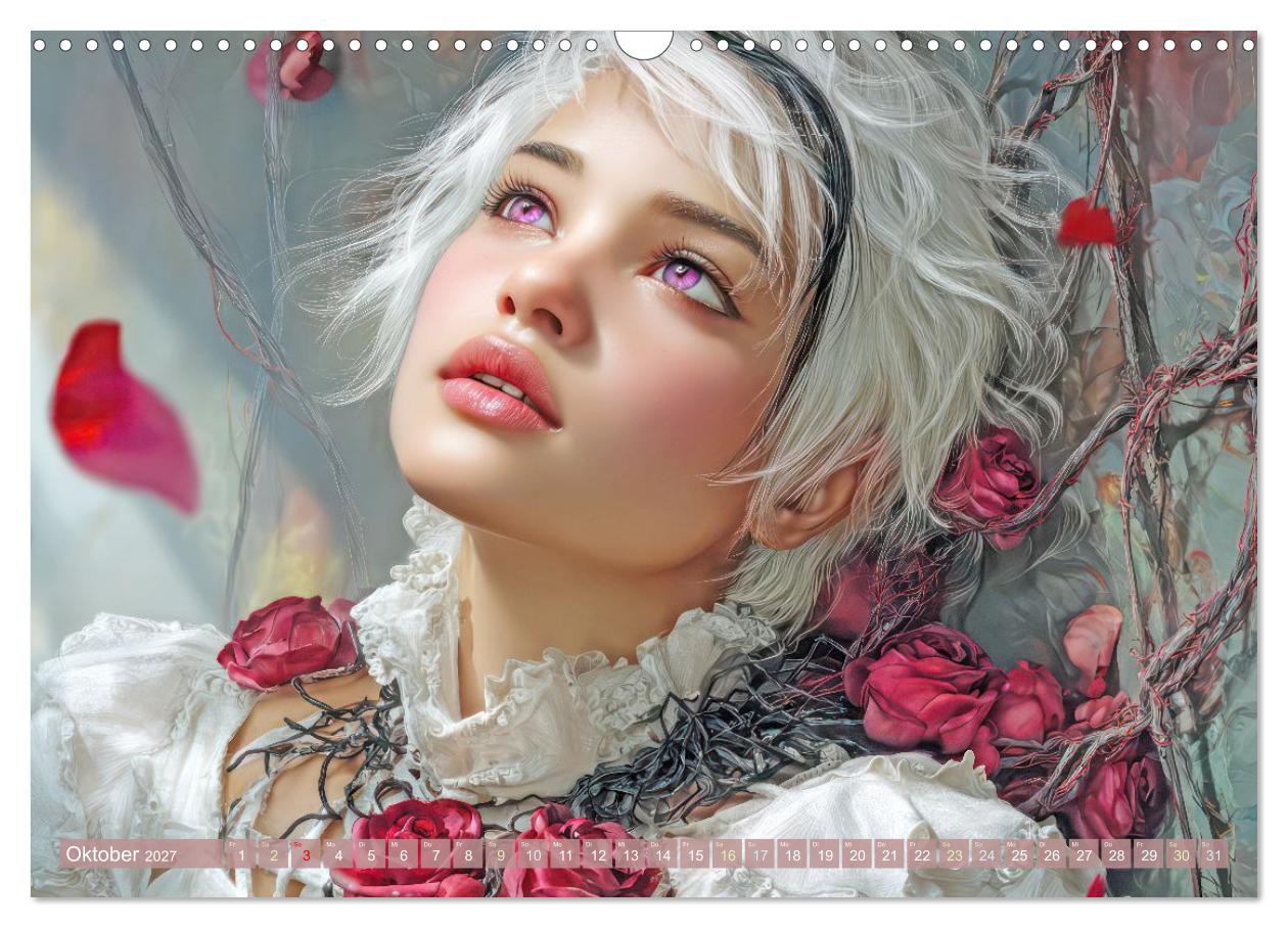 Anime Girls - Zauberhafte Illustrationen