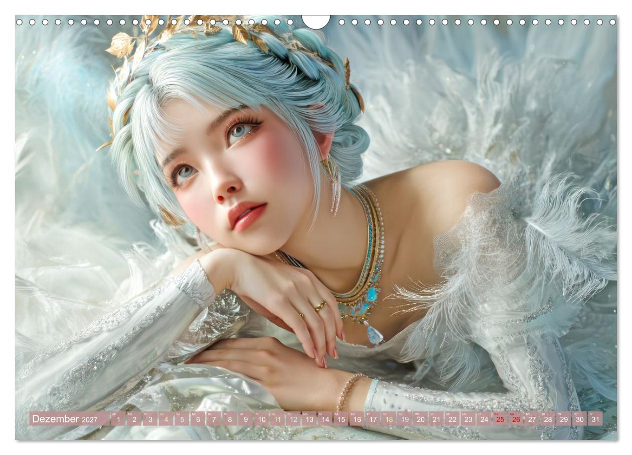 Anime Girls - Zauberhafte Illustrationen