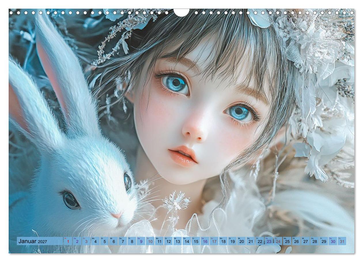 Anime Girls - Zauberhafte Illustrationen