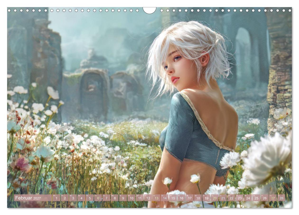 Anime Girls - Zauberhafte Illustrationen