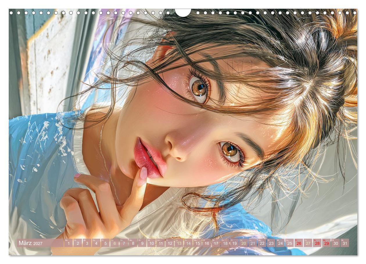 Anime Girls - Zauberhafte Illustrationen