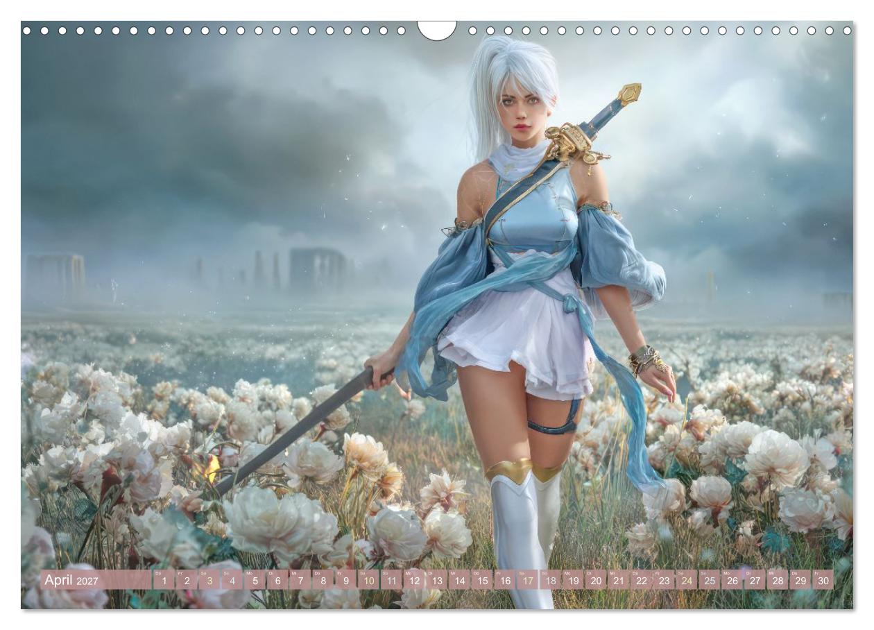 Anime Girls - Zauberhafte Illustrationen