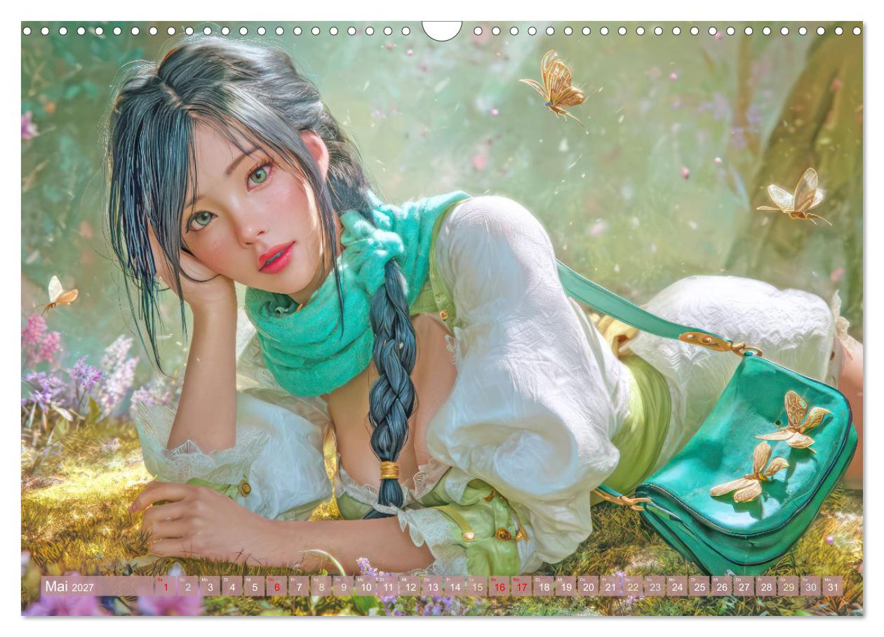 Anime Girls - Zauberhafte Illustrationen