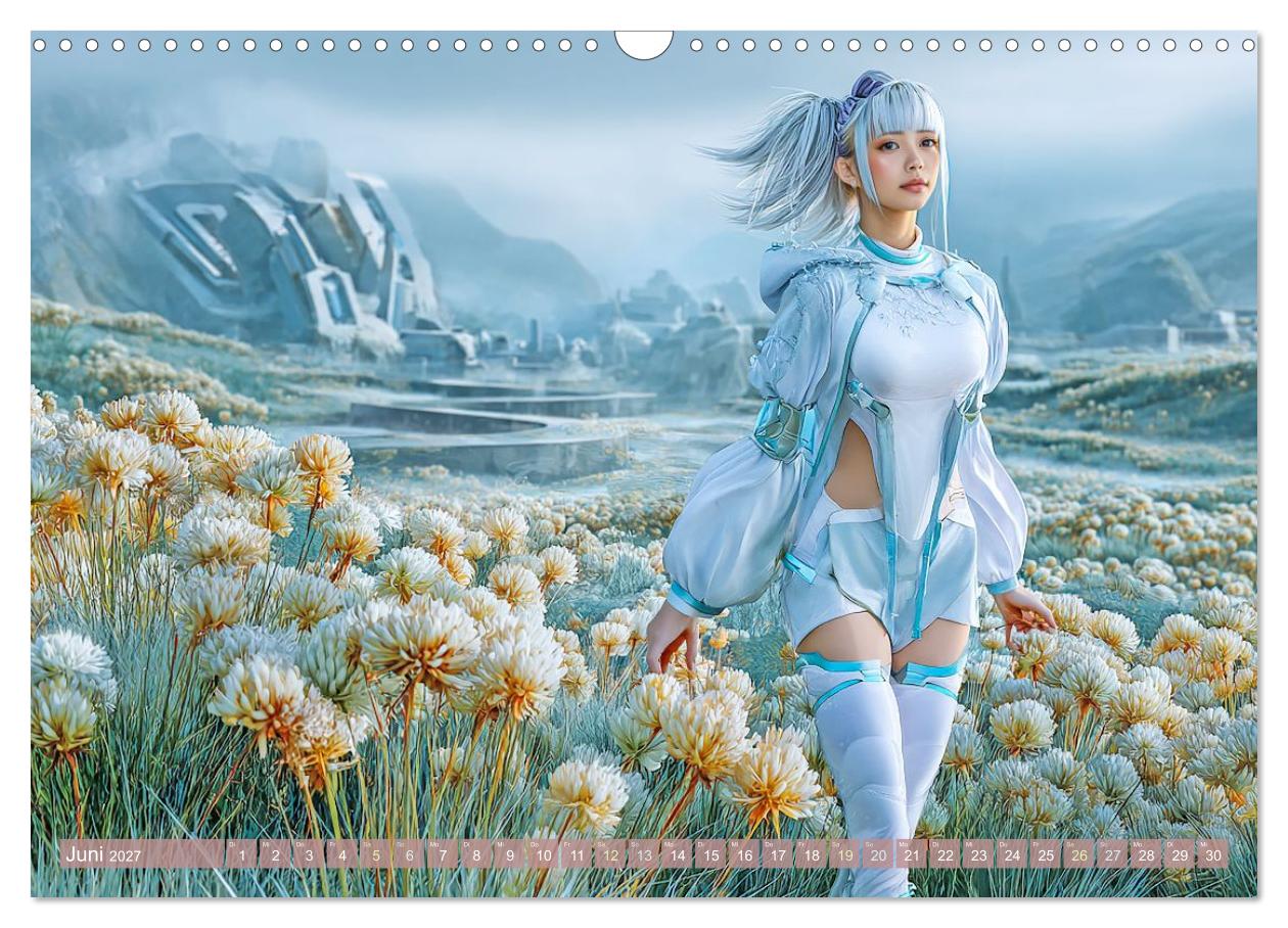 Anime Girls - Zauberhafte Illustrationen