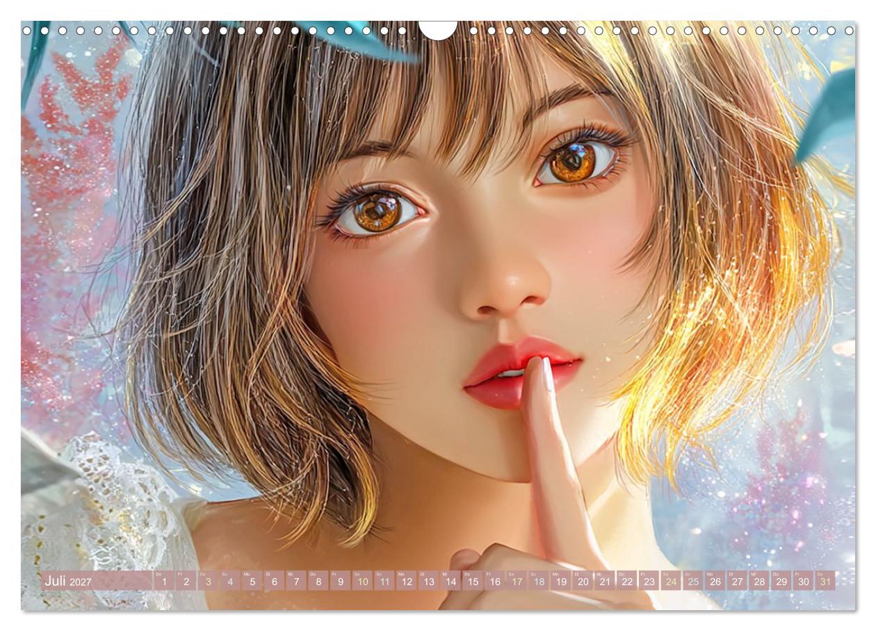 Anime Girls - Zauberhafte Illustrationen